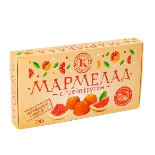 Мармелад Фабрика сладостей Кирилла Козлова грейпфрут 190г