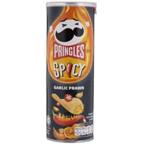 Чипсы Принглс картофельные острые со вкусом креветки 102г