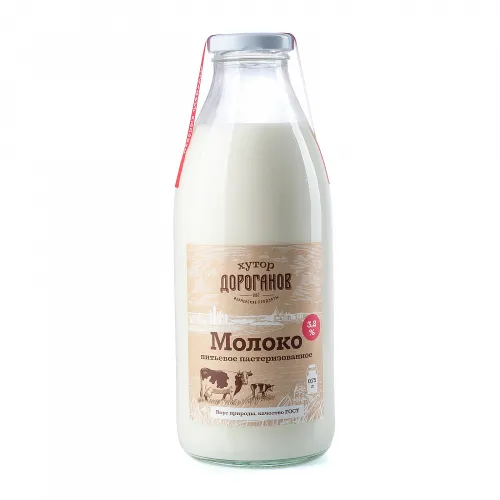 Молоко питьевое пастеризованное, 3,2%