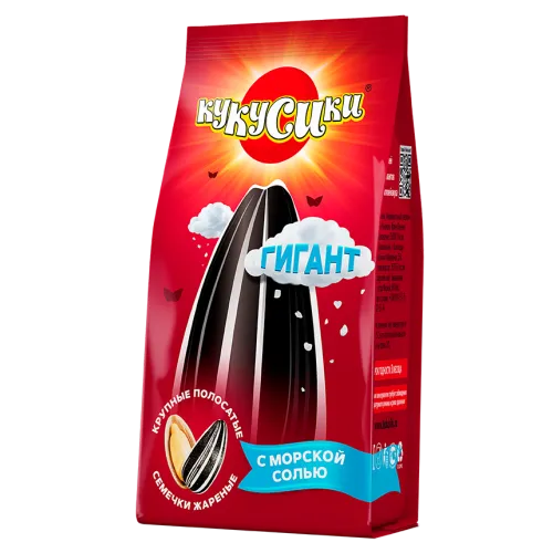Семечки ПОЛОСАТЫЕ ГИГАНТ &quot;Кукусики&quot; 90гр
