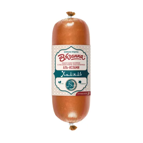 Колбаса ВязанкаАль-Ислами Халяль п/к 350г
