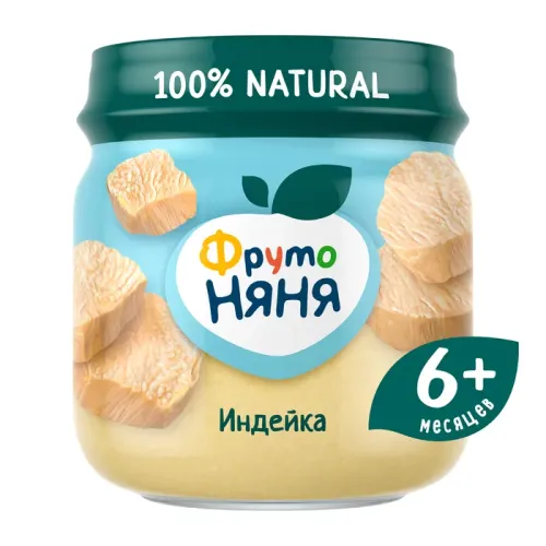 Пюре Фрутоняня индейка 80г
