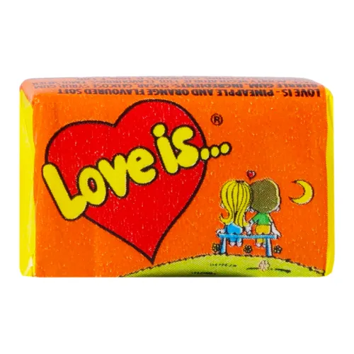 Жевательная резинка Лав из ананас/апельсин 4,2г