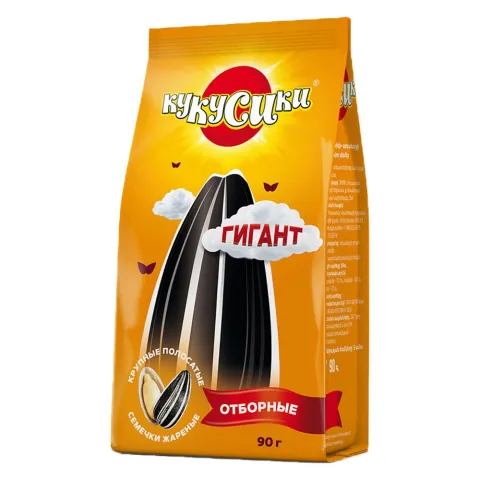 Семечки ПОЛОСАТЫЕ ГИГАНТ  90гр