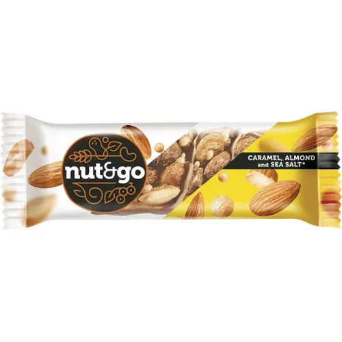Миндальный батончик Nut N Go 34г ООО КДВ Воронеж Россия NutGo