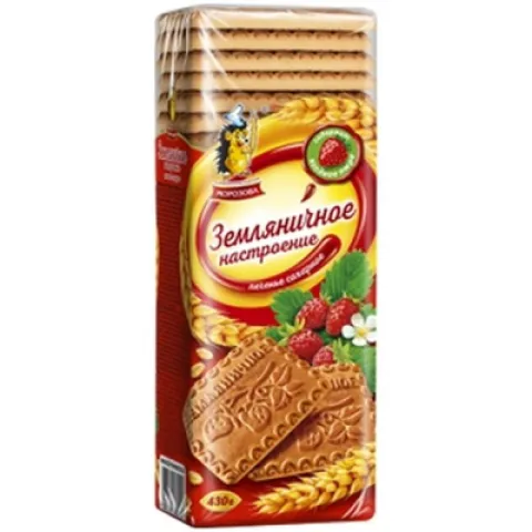 Печенье Земляничное 430г Морозов