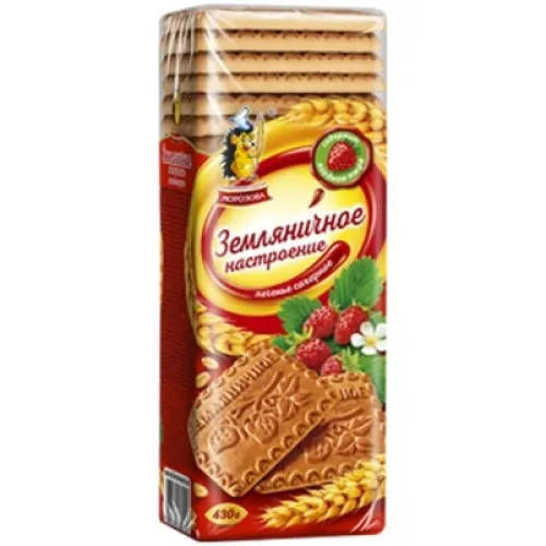 Печенье Земляничное 430г Морозов