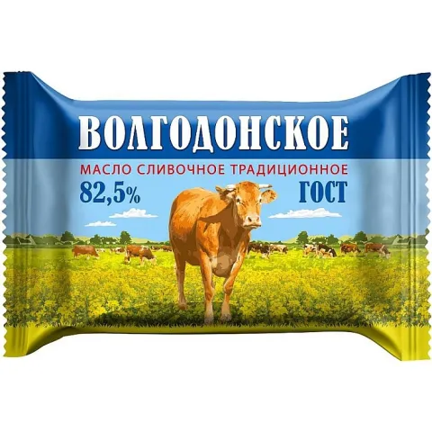 БЗМЖ Масло Белый Медведь Волгодонское слив 82,5% 180г