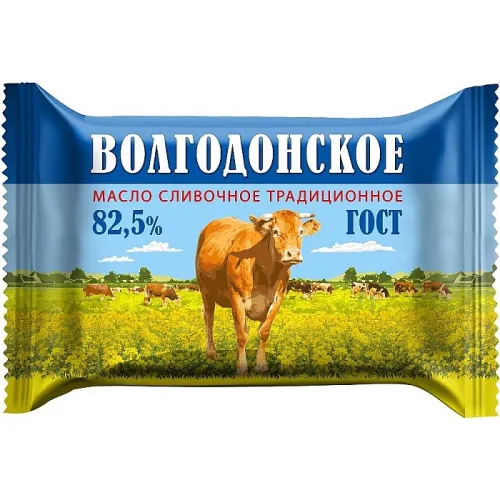 Масло Белый медведь Волгодонское 82,5% 180г