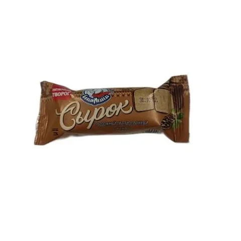 БЗМЖ Сырок глазир Белый медведь ГОСТ какао 30г