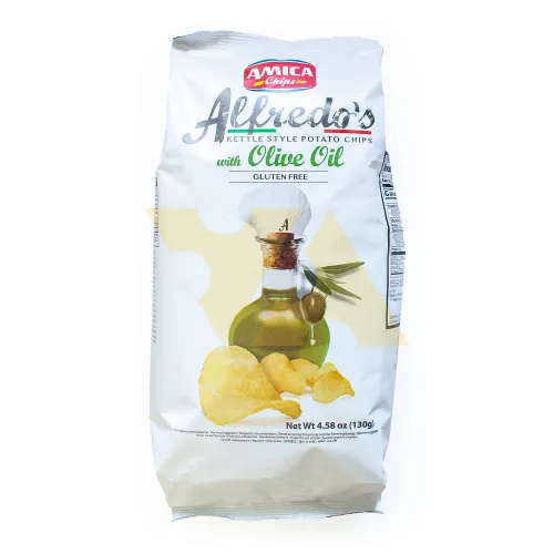 Чипсы картофельные с оливковым маслом ALFREDO'S, AMICA CHIPS, 0,13 кг