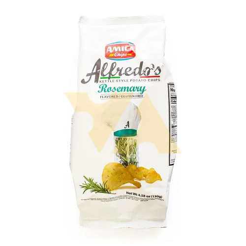 Чипсы картофельные со вкусом розмарина ALFREDO'S, AMICA CHIPS, 0,13 кг