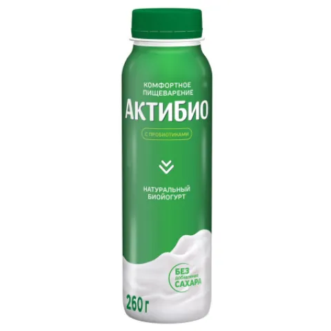 БЗМЖ АктиБио Биойогурт пит 1,8% 260г