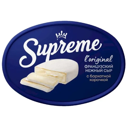 Сыр мягкий с белой плесенью Supreme 60%