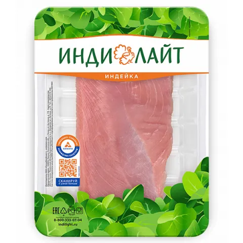 Филе грудки индейки Индилайт Дамате охл 500г лоток