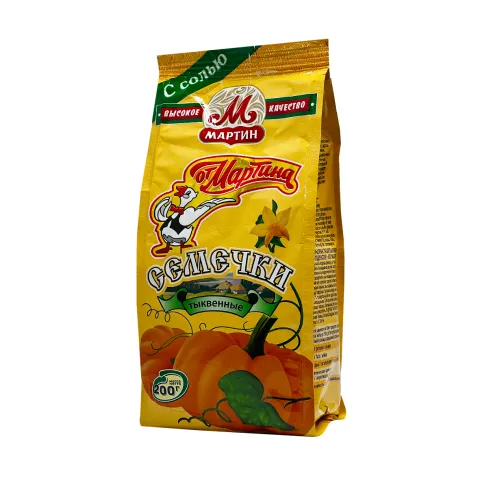 Семечки От Мартина Тыквенные с солью 200г