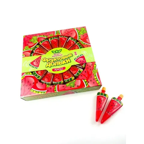 Десерт желейный &quot;Фруктовые дольки&quot; Арбуз 50г