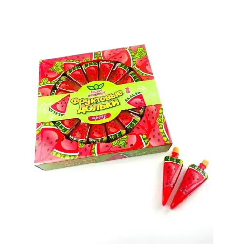 Десерт желейный &quot;Фруктовые дольки&quot; Арбуз 50г