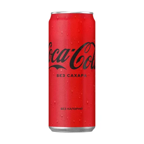 Кока-Кола Zero 0,33л с/б