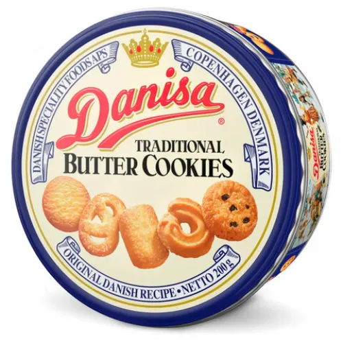 Печенье Danisa Butter Cookies сдобное 200 г ж/б
