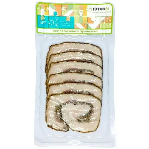 Сало Востряково запеченное с можжевельником кат. Д 100г
