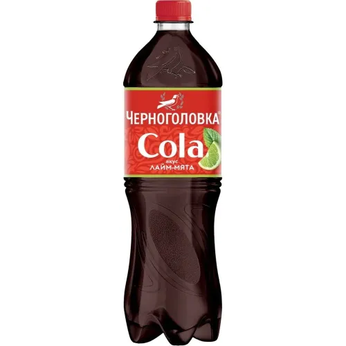 Напиток сильногаз б/а Черноголовка Кола Лайм-мята 1л ПЭТ