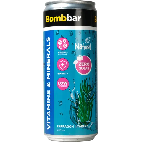Напиток б/а Bombbar Лимонад с экстрактом Тархуна 330мл