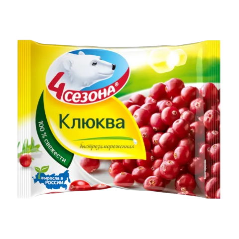 Клюква з/м 4 Сезона 300г