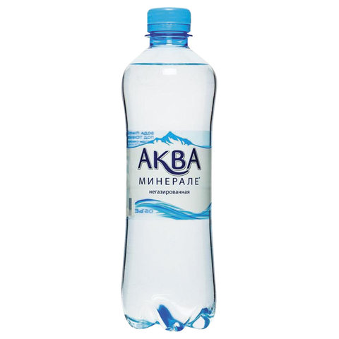 Мин вода Аква Минер Без Газа 0.5 л