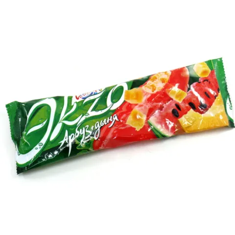 БЗМЖ Мороженое Эскимо Экзо арбуз дыня фрукт.глазурь 72гр