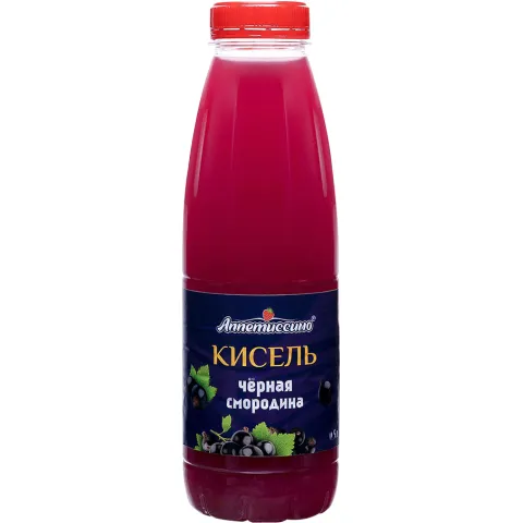 Кисель Аппетиссимо черная смородина 0,5л пб