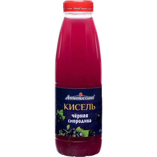 Кисель Аппетиссимо черная смородина 0,5л пб