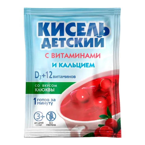 Кисель Витошка клюква детский 25г
