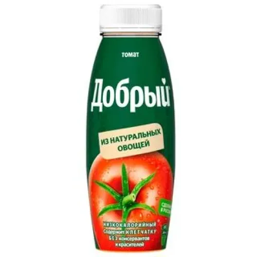 Нектар Добрый томат с сахаром и солью 0.3 литра