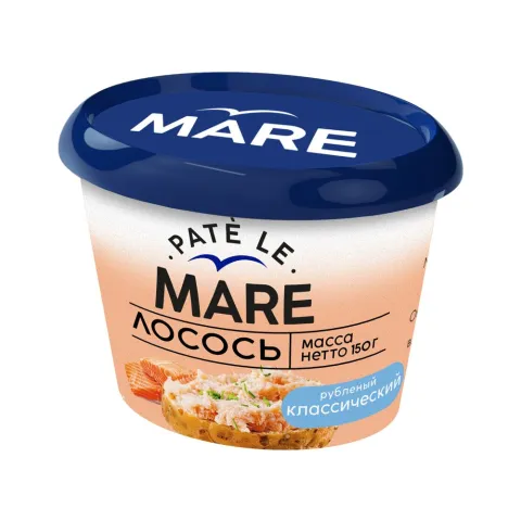 Лосось Mare рубленый классич.150г