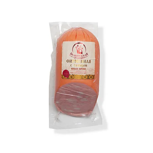 Колбаса Фирменная Белорусская традиция с сальцем вареная в/у 450г