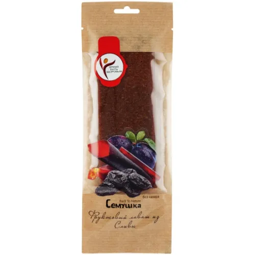 Фруктовый лаваш из сливы Семушка 80гр