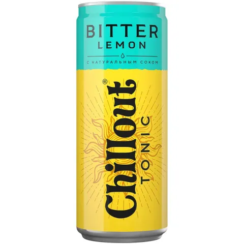 Тоник газ.«Chillout Bitter Lemon» 0,33 л ж/б