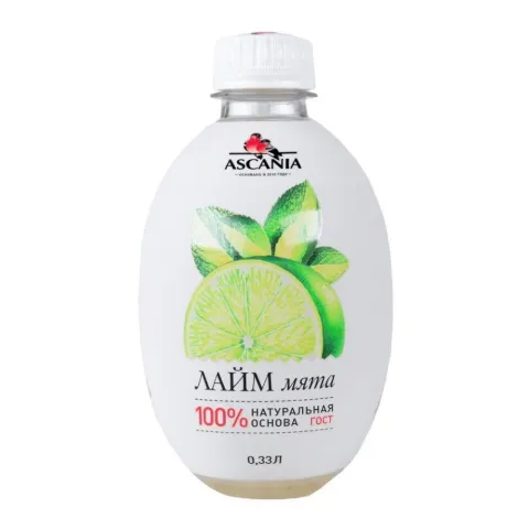 Напиток б/а Аскания 0,33л ПЭТ Лайм-мята Россия
