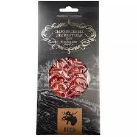 Колбаса Охота из лося нарезка с/в 75г