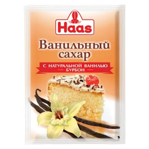 Ванильный сахар с натур ванилью 15гХААС