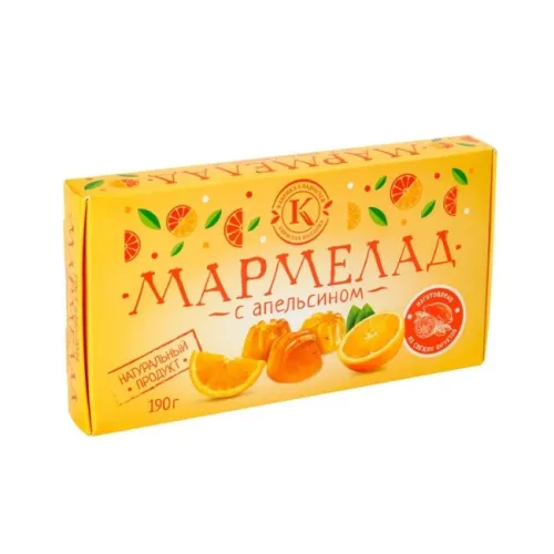 Мармелад Фабрика сладостей Кирилла Козлова апельсин 190г