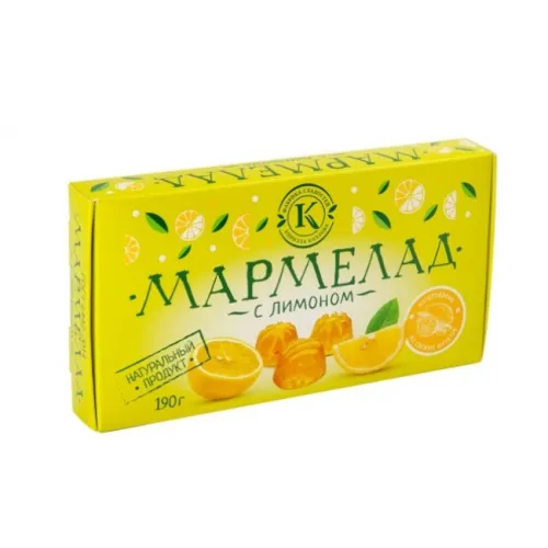 Мармелад Фабрика сладостей Кирилла Козлова лимон 190г