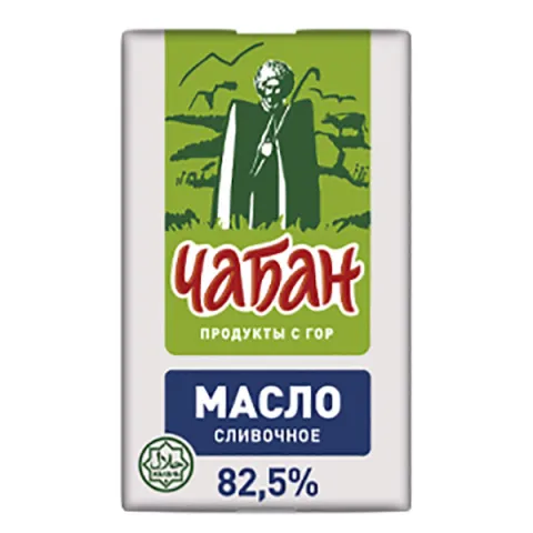 БЗМЖ Масло Чабан слив Халяль 82,5% 180г