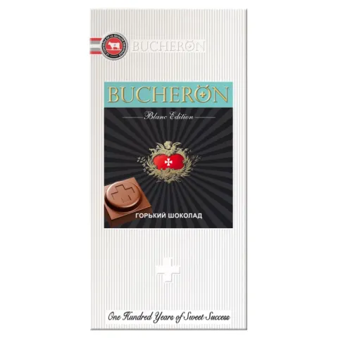 Шоколад BUCHERON BLANC EDITION горький 85г