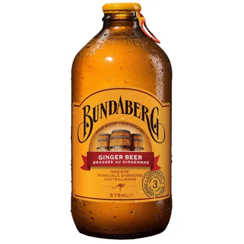 Напиток Бандаберг Имбирный низкокалорийный газ 0,375л ст/б