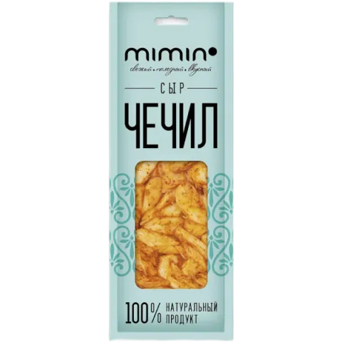 БЗМЖ Сыр Охотничий Mimin аджика нарезка в/у 80г