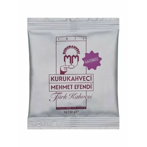 Кофе Мехмет Эфенди молотый без кофеина 50г