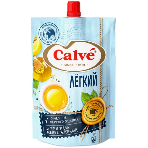 Соус майонезный легкий 20% Calve 400г