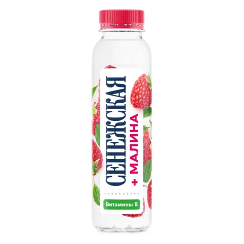 Вода питьевая Сенежская плюс Малина 0,44л